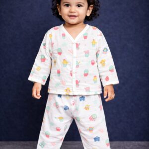 100% Cotton Muslin | Shirt and Pant (6-12 Month)