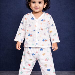 100% Cotton Muslin | Shirt and Pant (6-12 Month)
