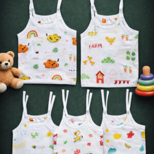 100% Cotton Muslin | Jabla Knot combo offer (5 pieces) 0-3 Month